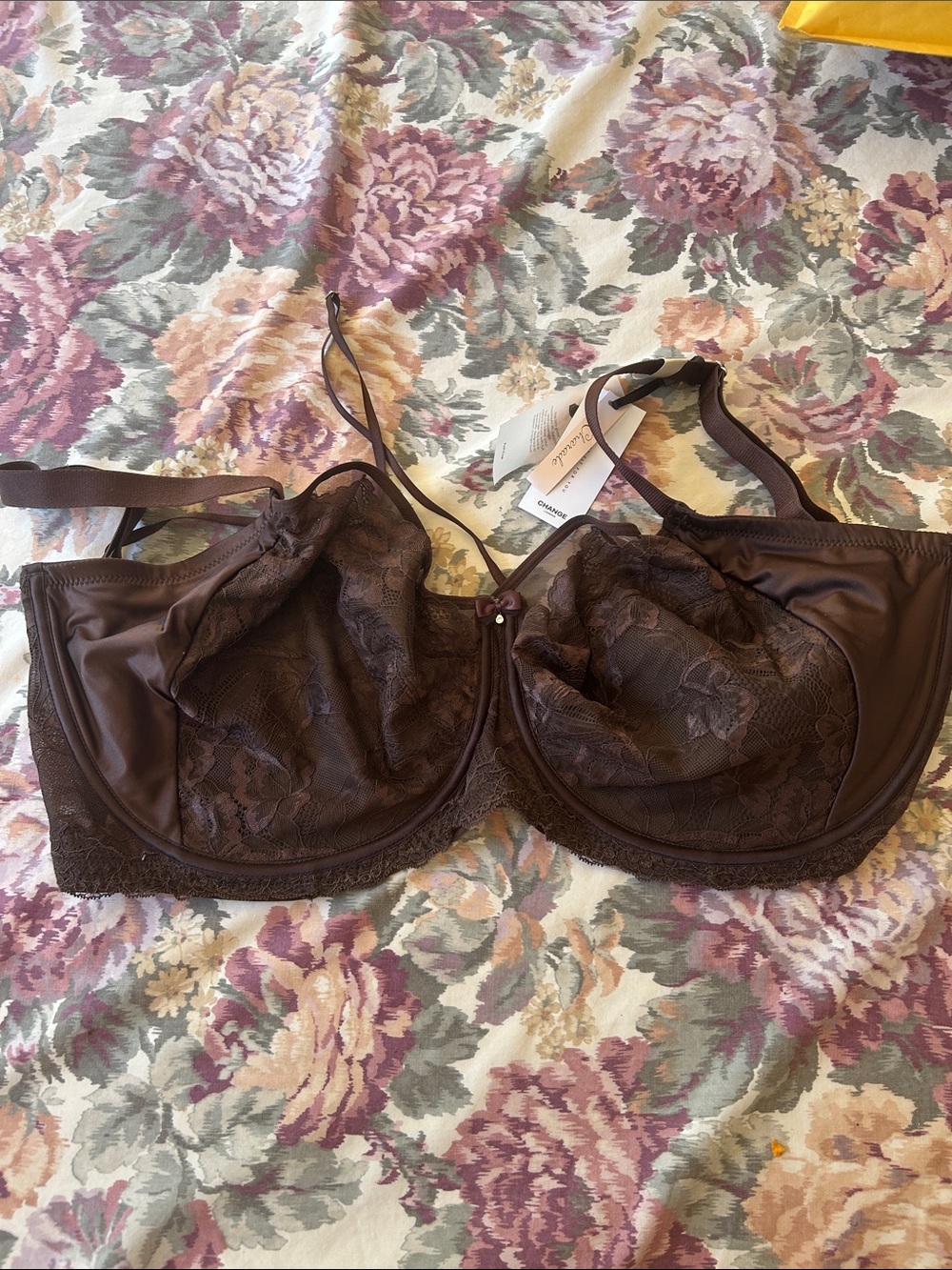 NWT Change Diane Full Support Shaper Bra Size 36N Colour Java